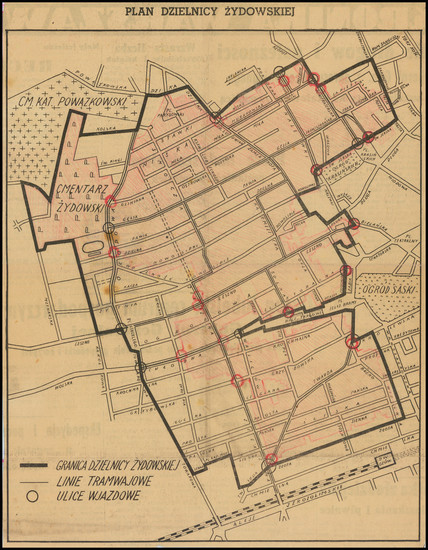 62-Poland and World War II Map By Kronika Warszawy