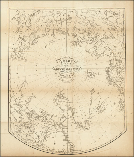 70-Polar Maps Map By William Home Lizars