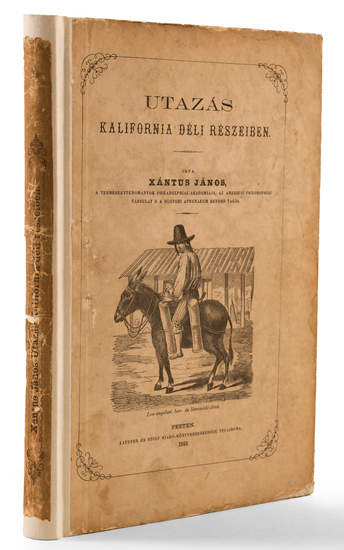 46-Baja California, California and Rare Books Map By János Xántus