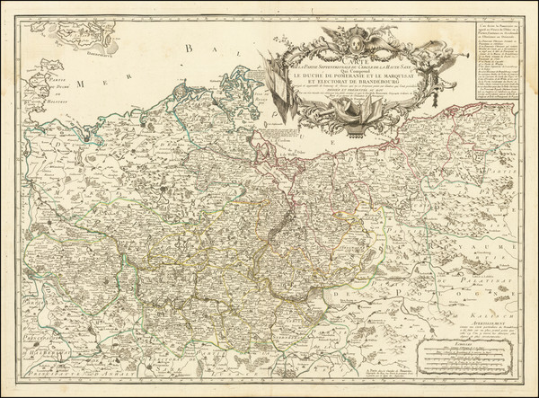 11-Poland and Norddeutschland Map By Jean de Beaurain