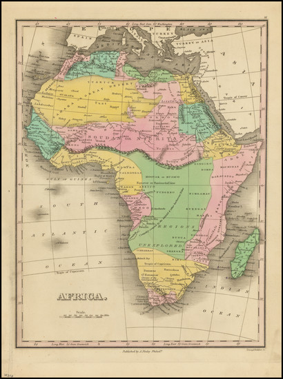 34-Africa Map By Anthony Finley