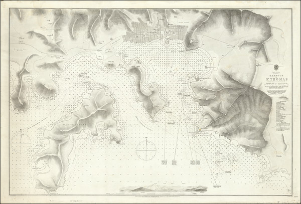 3-Virgin Islands Map By British Admiralty