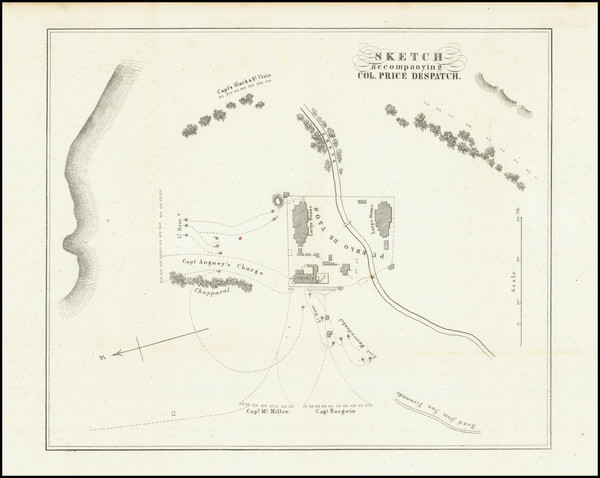 55-New Mexico Map By William Hemsley Emory