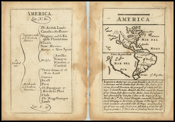 93-California as an Island and America Map By John Seller