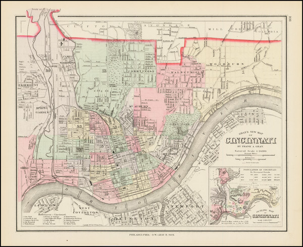 13-Ohio Map By OW Gray