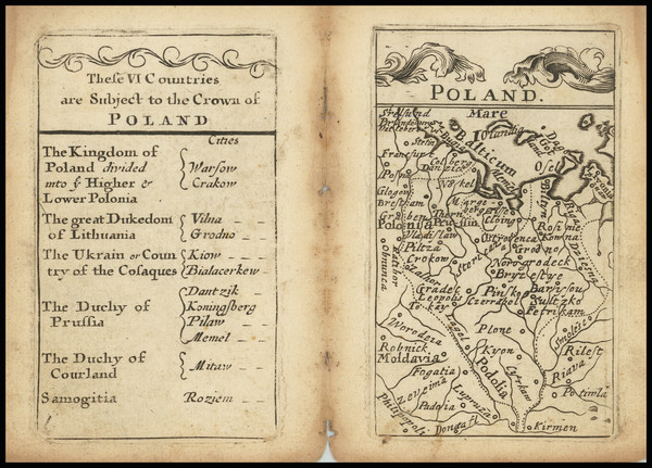 100-Poland Map By John Seller