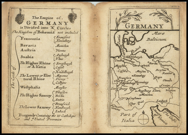 3-Germany Map By John Seller