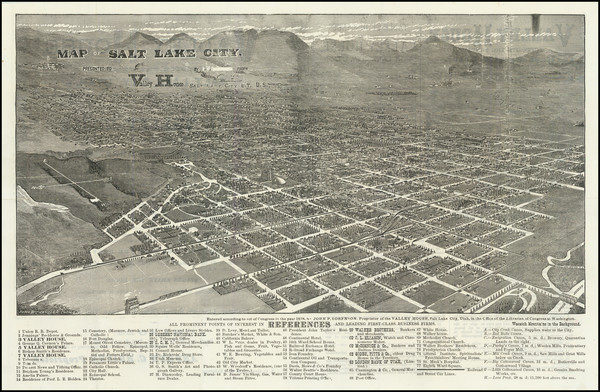 9-Utah and Utah Map By John P. Sorenson