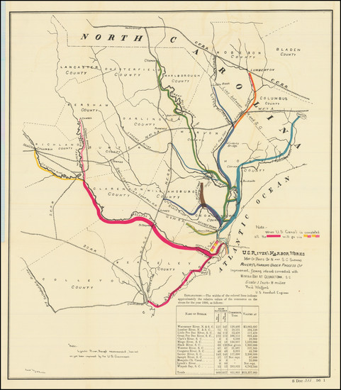 80-South Carolina Map By 