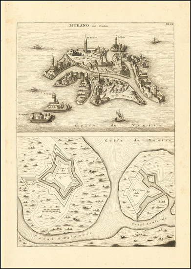 32-Northern Italy and Venice Map By Pierre Mortier