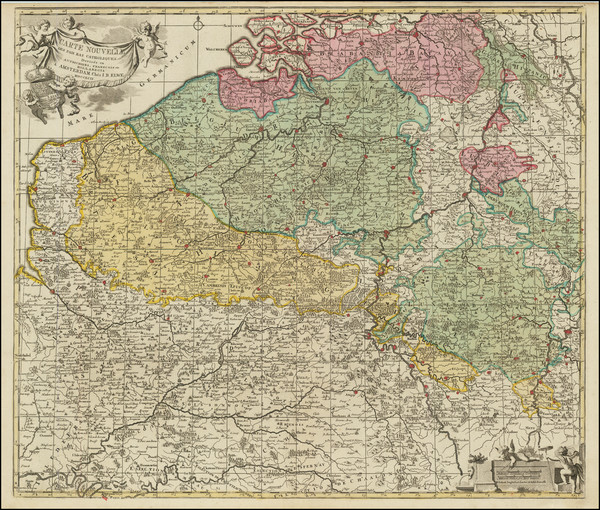 90-Belgium and France Map By Jan Barend Elwe