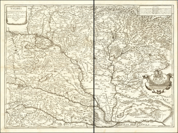 17-Hungary, Czech Republic & Slovakia and Croatia & Slovenia Map By Giacomo Giovanni Rossi