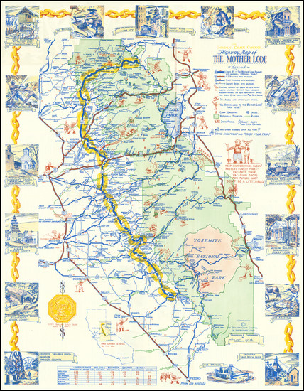 71-Pictorial Maps and California Map By William Wintle