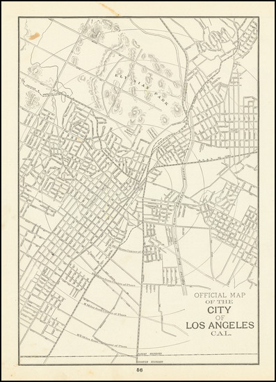 10-Los Angeles and San Diego Map By George F. Cram