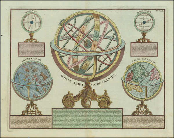 33-Celestial Maps Map By Pierre Bourgoin