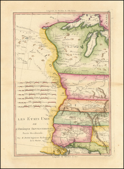 43-South, Midwest and Plains Map By Rigobert Bonne