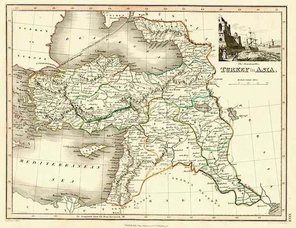 75-Europe, Asia, Middle East, Turkey & Asia Minor and Balearic Islands Map By John Wyld