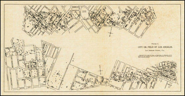 31-Los Angeles Map By California State Mining Bureau