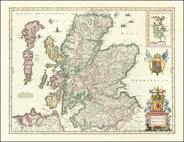 83-Scotland Map By Jan Jansson