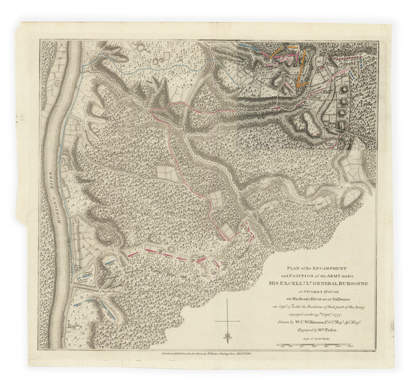 72-New York State Map By William Faden