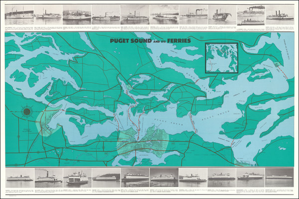 51-Washington Map By C. T. Morgan