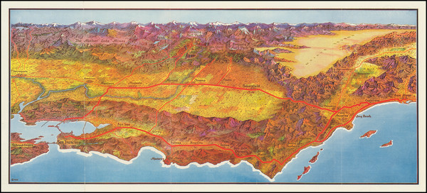 49-California and San Francisco & Bay Area Map By San Francisco Convention & Visitors Bure