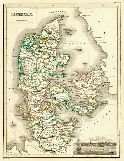 37-Europe and Scandinavia Map By John Wyld