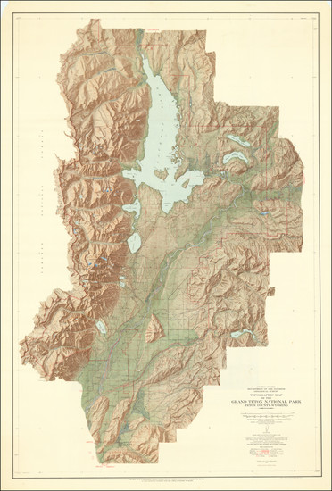 57-Wyoming Map By U.S. Geological Survey