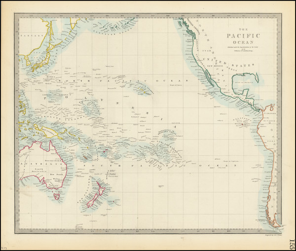 28-Pacific Ocean and Pacific Map By SDUK