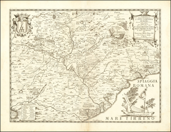 37-Rome Map By Giacomo Giovanni Rossi