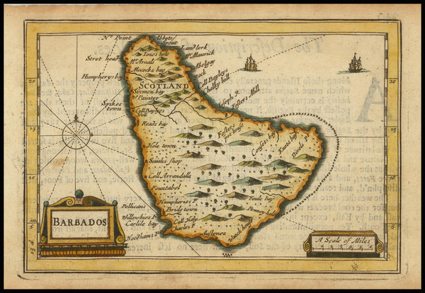 18-Caribbean Map By John Speed