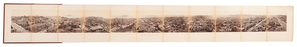 25-San Francisco & Bay Area and Photographs Map By Eadweard Muybridge