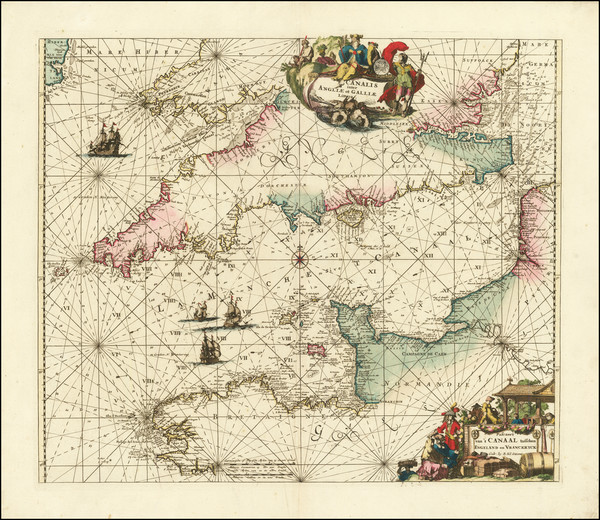 16-England and Nord et Nord-Est Map By Reiner & Joshua Ottens