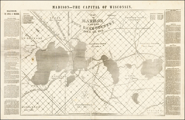 56-Wisconsin Map By Anonymous