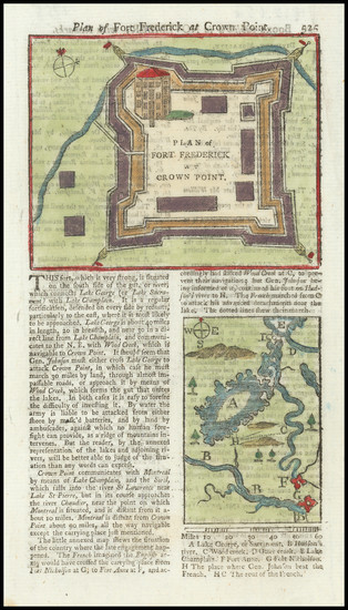 6-New York State Map By Gentleman's Magazine