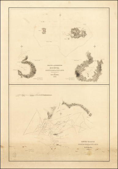 87-Other Pacific Islands Map By Charles Wilkes / Sherman & Smith