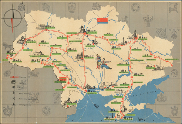 3-Ukraine Map By Ukrainian Ministry of Culture