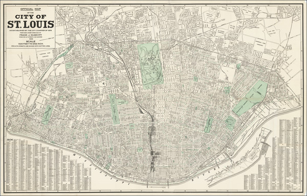 62-Missouri Map By Frank J. McDevitt