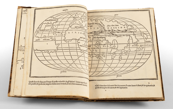 51-Atlases Map By Benedetto Bordone