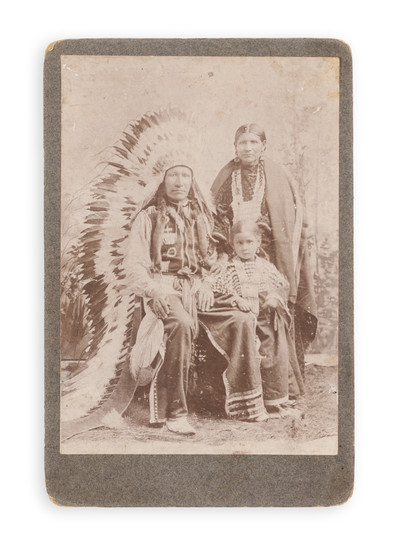 76-Photographs and Native American & Indigenous Map By Anonymous