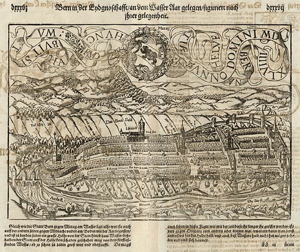 35-Europe and Switzerland Map By Sebastian Munster