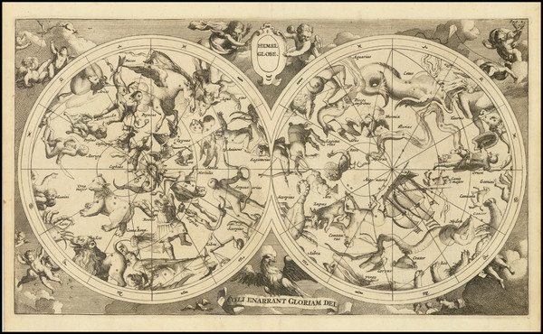 82-Celestial Maps Map By Francois Halma