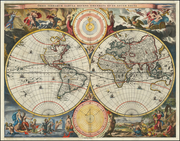 3-World and California as an Island Map By Daniel Stoopendahl