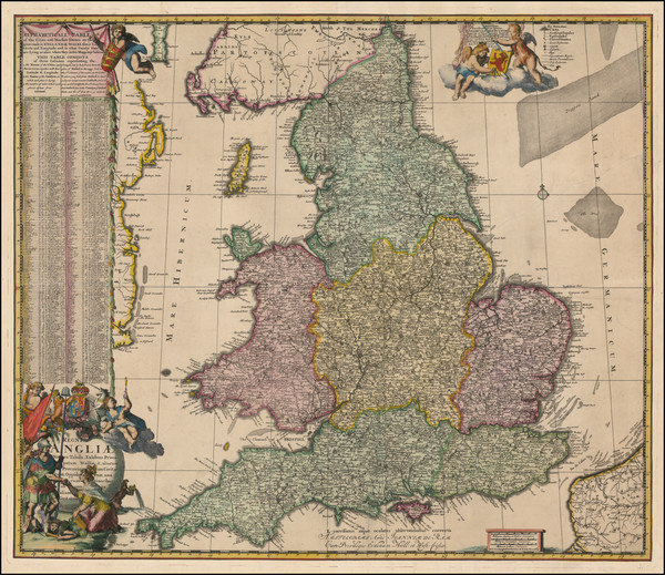 100-England Map By Johannes De Ram