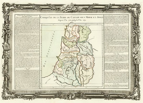 98-Asia and Holy Land Map By Buy de Mornas