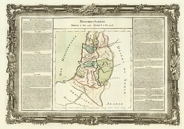 7-Asia and Holy Land Map By Buy de Mornas