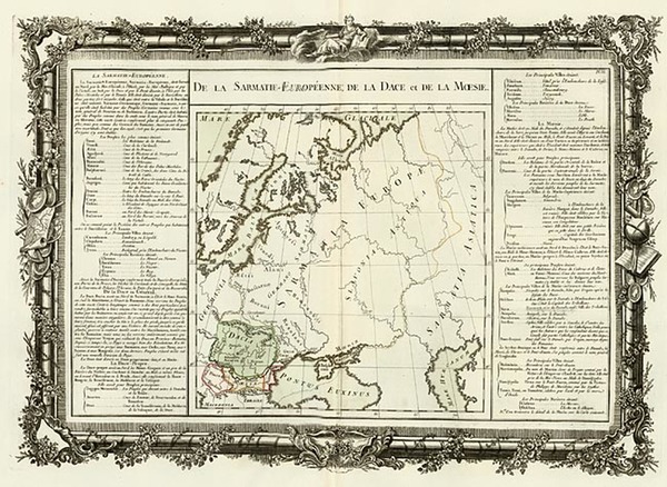 71-Europe, Europe and Balkans Map By Buy de Mornas