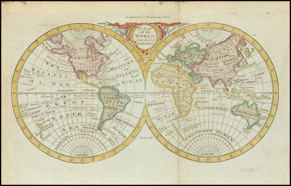 87-World Map By Richard Brookes