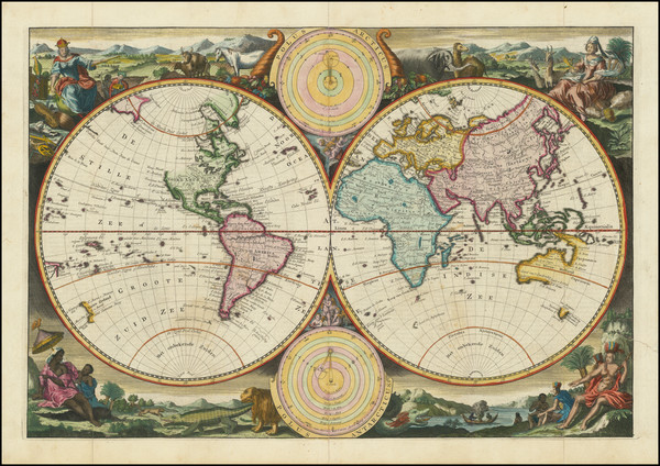 1-World Map By Jan Van Jagen