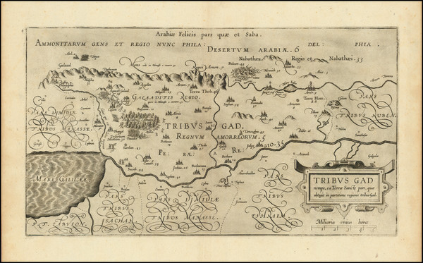 0-Holy Land Map By Christian van Adrichom